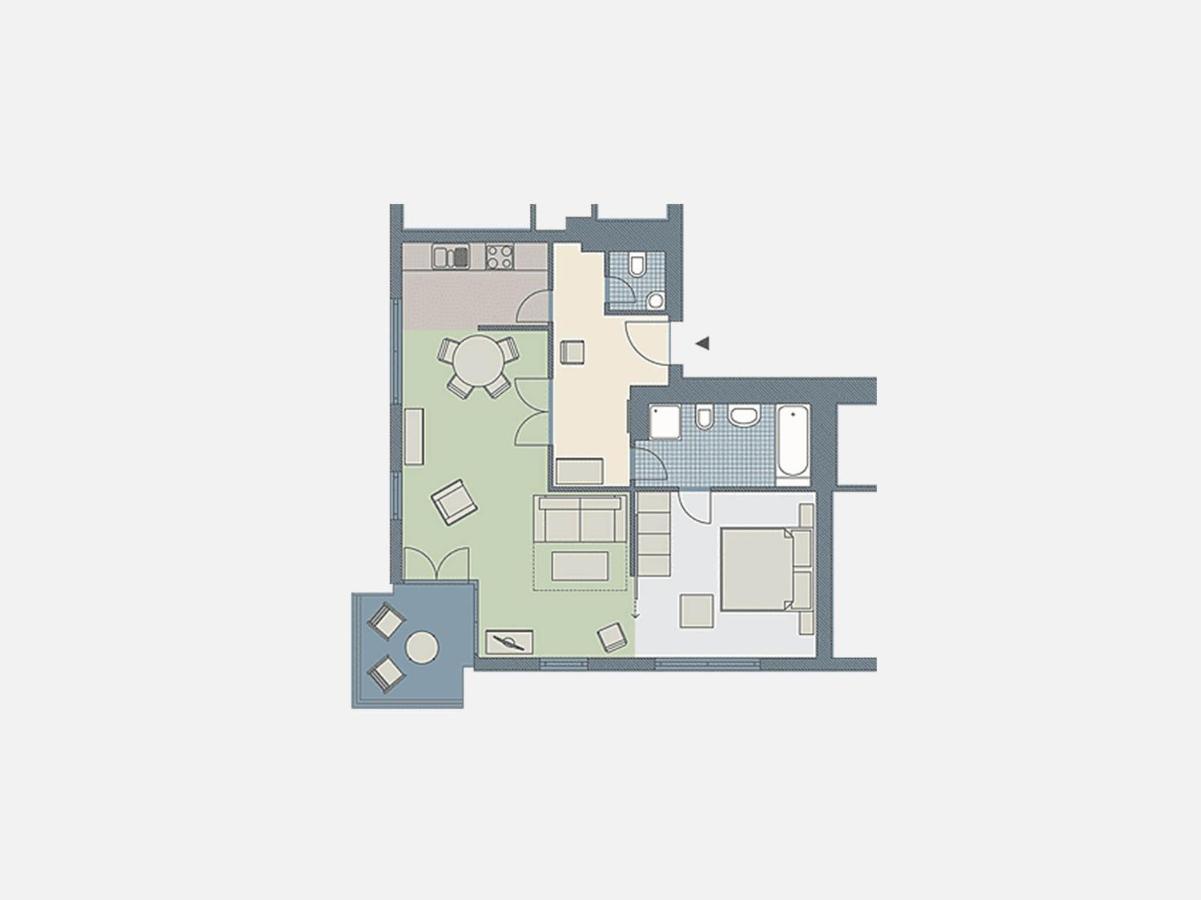 Kaiservillen Heringsdorf - Ferienwohnung Mit 1 Schlafzimmer Und Balkon D232 Extérieur photo