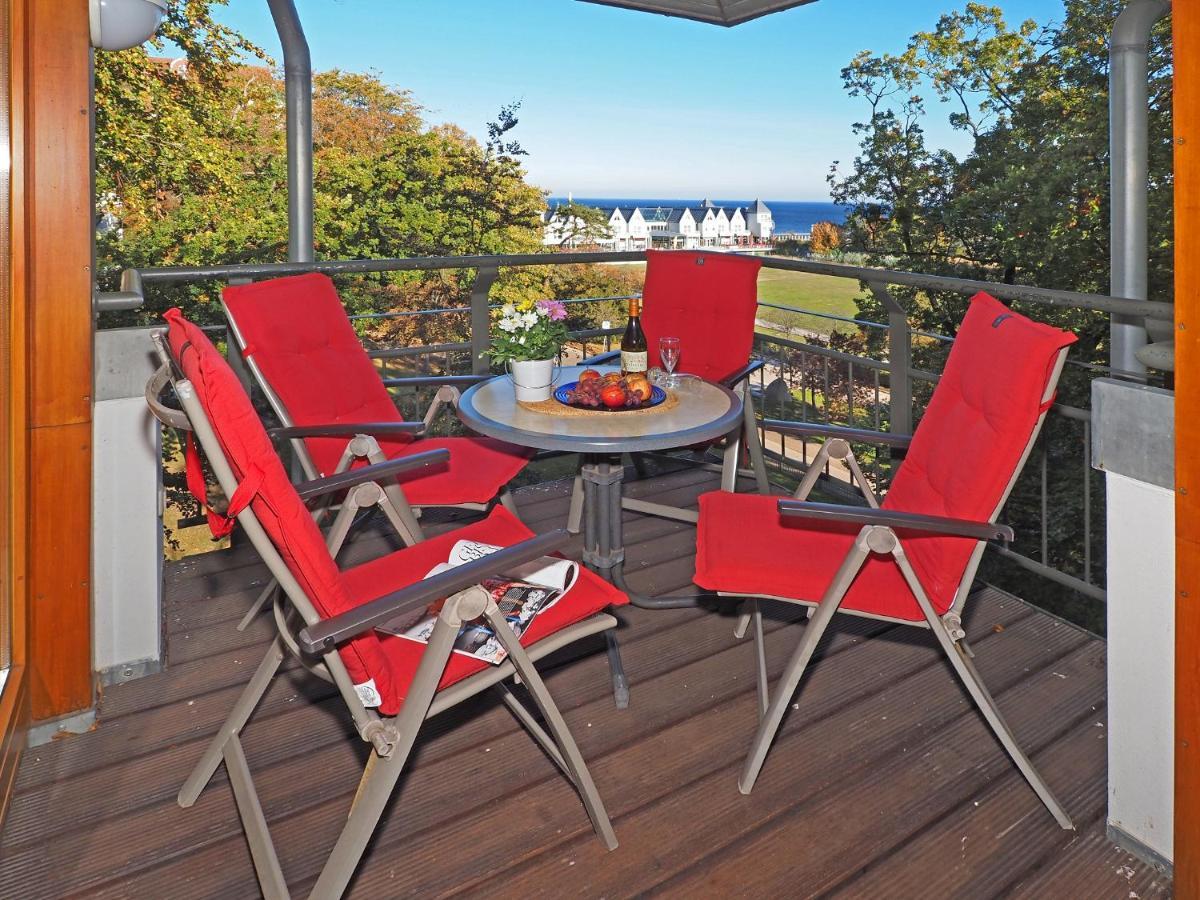 Kaiservillen Heringsdorf - Ferienwohnung Mit 1 Schlafzimmer Und Balkon D232 Extérieur photo